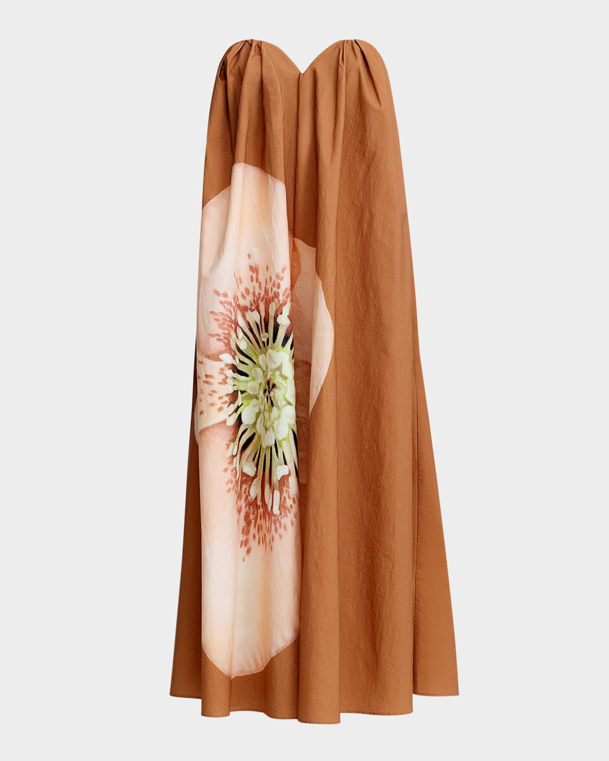 Shiloh Strapless Floral Maxi Dress | Neiman Marcus