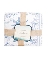 Cotton Capri Toile Quilt Set | Marshalls