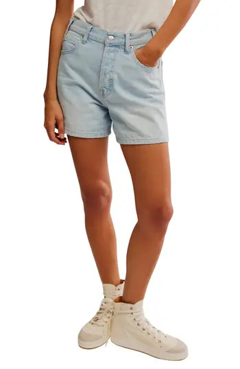 Free People Tippi Denim Shorts in Babalon Blue at Nordstrom Rack, Size 25 | Nordstrom Rack