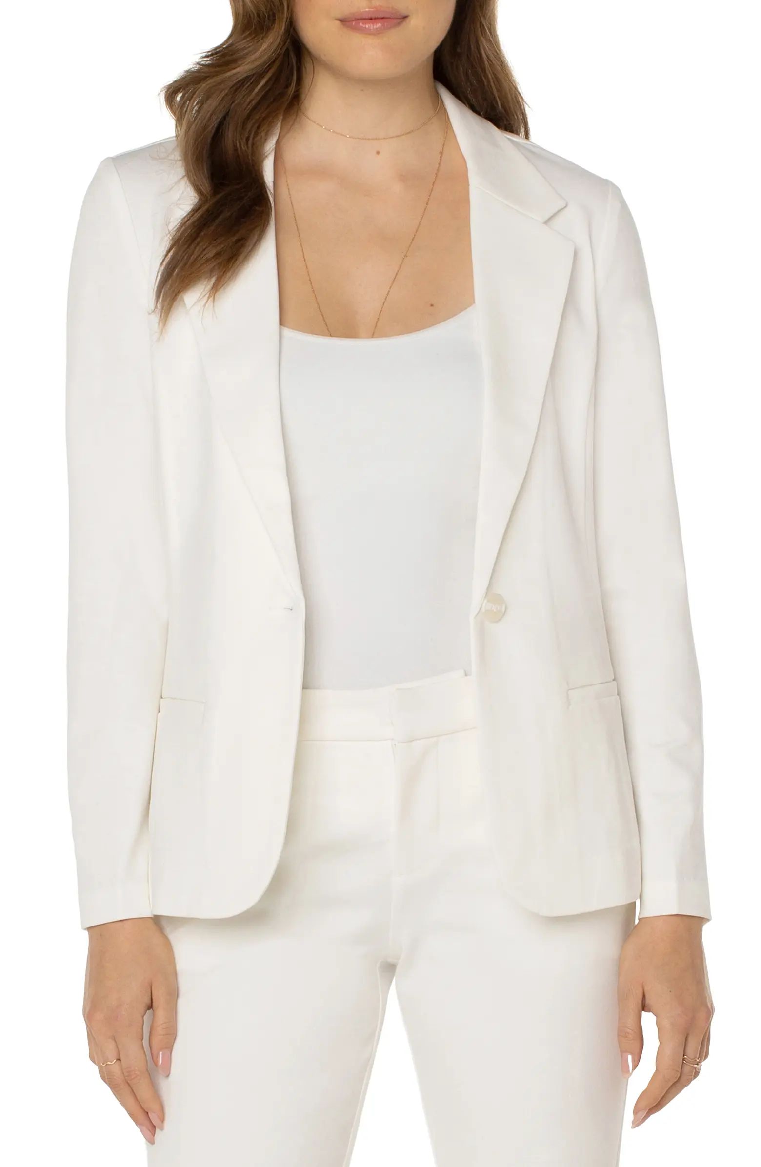 Liverpool Fitted Knit Blazer | Nordstrom