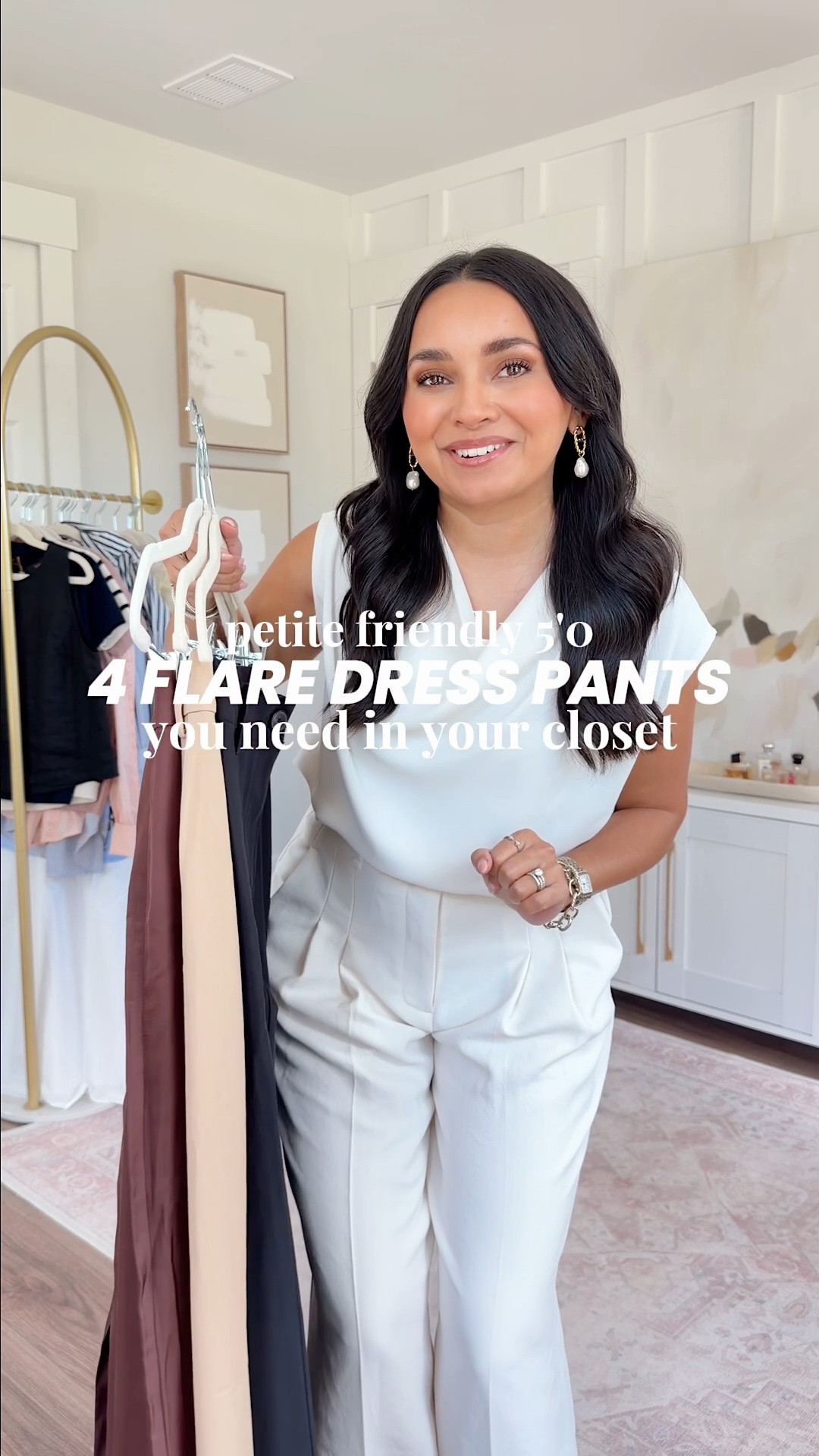 Flare dress pants for petite! Workwear and office Outfits!
For reference: I’m 5’0, petite, 32b bra size, and 2/26 in bottoms, pear shaped. 
*Everything I share is unaltered! TTS means true to size. Between size 5-6.5 in shoes

All pants size 2 petite TTS
Top size xs petite TTS

#LTKPetite #LTKSaleAlert #LTKWorkwear