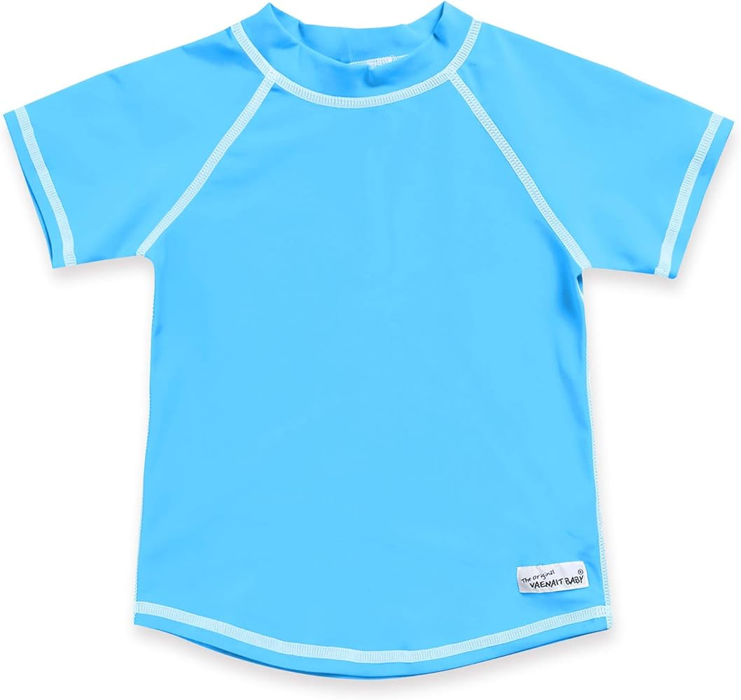 VAENAIT BABY Infant/Toddler Short/Long Sleeve UPF 50+ Rashguard Swim Shirt Oasis | Amazon (US)