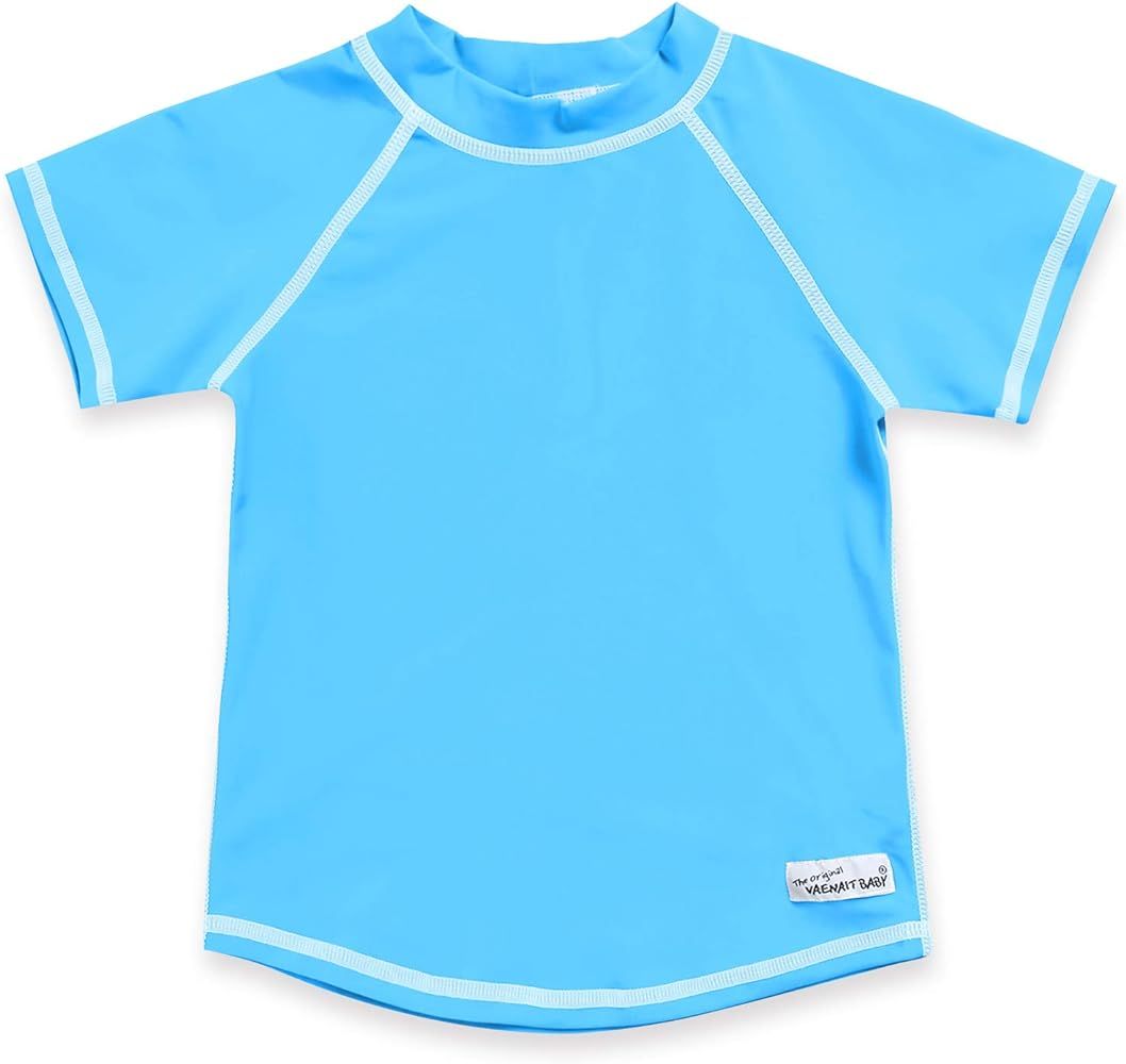 VAENAIT BABY Infant/Toddler Short/Long Sleeve UPF 50+ Rashguard Swim Shirt Oasis | Amazon (US)