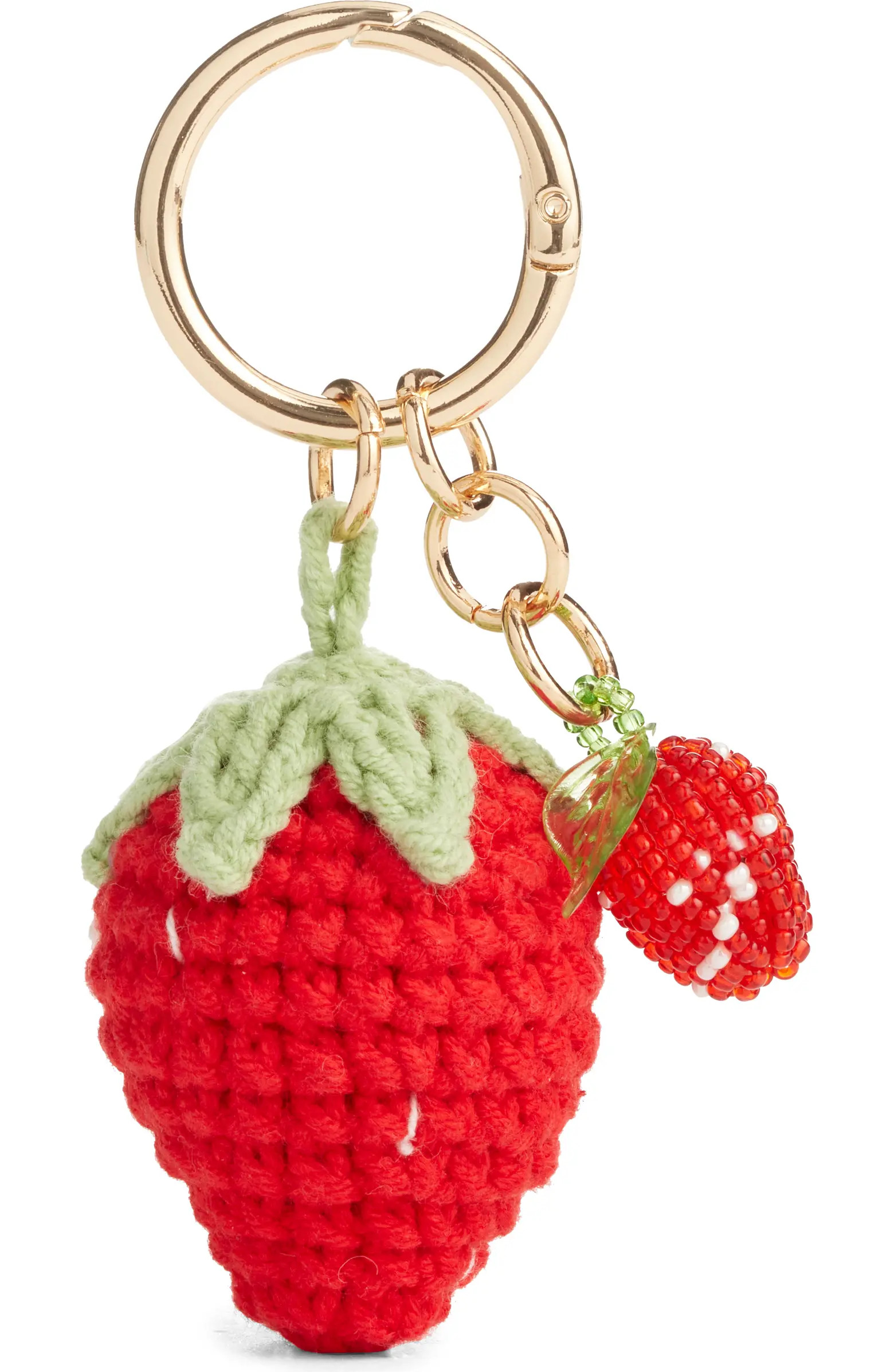 Chelsea28 Strawberry Crochet Bag Charm | Nordstrom | Nordstrom