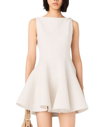 Maje Flared Tweed Dress | Bloomingdale's Women | Bloomingdale's (AU)