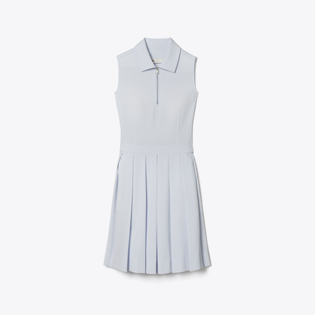 Tory Burch T Monogram Jacquard Pleated Golf Dress | Tory Burch (US)
