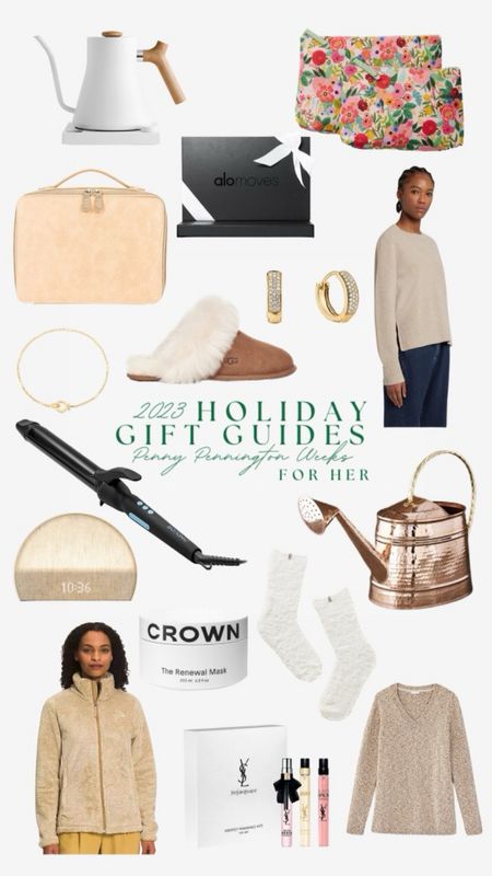 FOR HER: 2023 Holiday Gift Guide

I’m sharing my personal favs on my gift guide for her. You’re sure to find something for your sister, mom, daughter, bestie or even yourself.

Check out the copper watering can, beautiful clock, yoga membership, cozy clothes and sparkling jewelry.

Happy Holidays!
x Penny

#LTKHoliday #LTKSeasonal #LTKGiftGuide