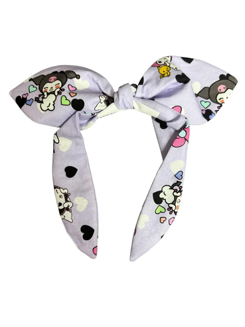 My Melody, Kuromi, Sanrio, Sanrio Headband, My Melody Headband, Kuromi Headband, Knotted Headband... | Etsy (US)