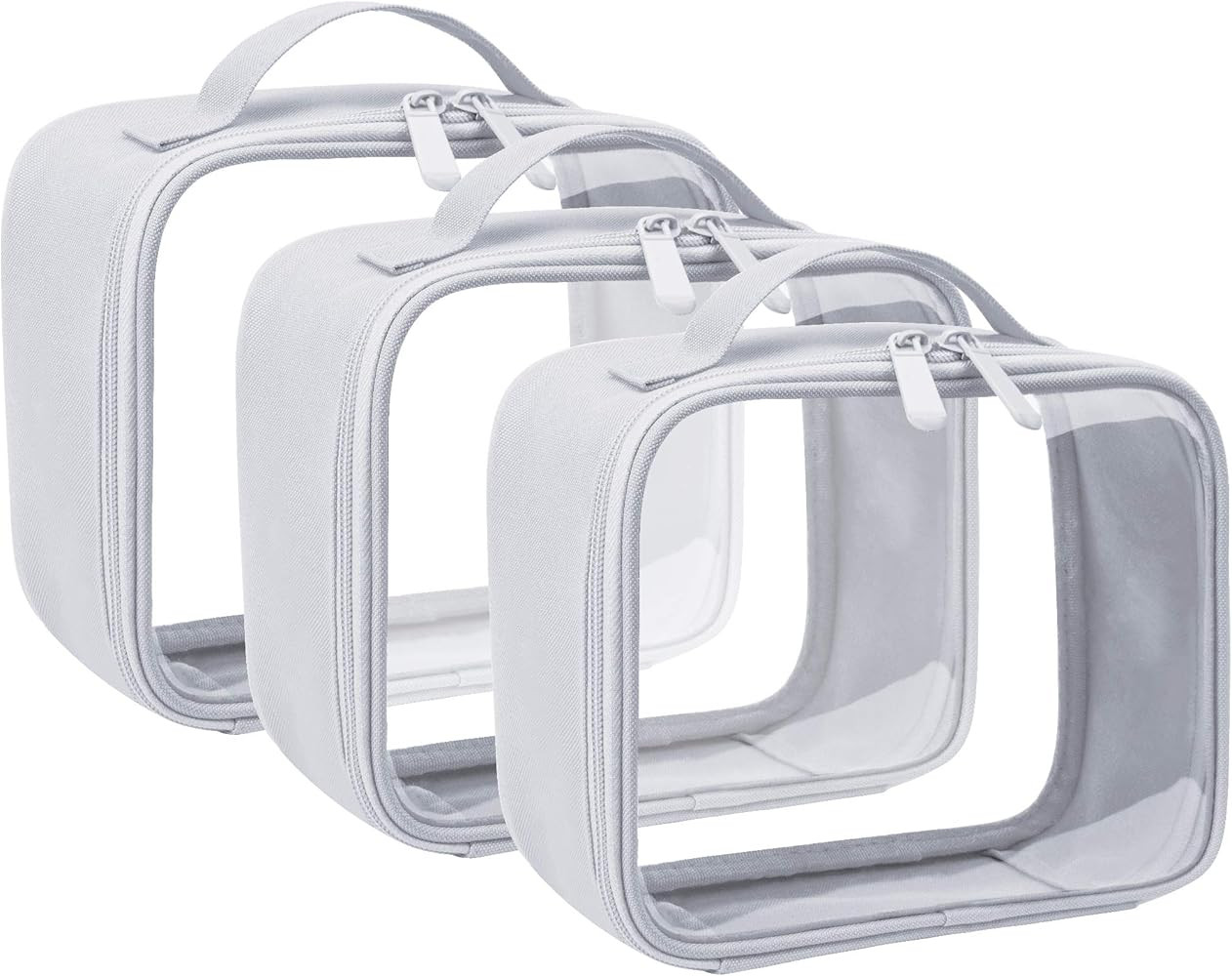 ANRUI TSA Approved Toiletry Bag, TSA Toiletry Bag With Handle Strap, Clear Travel Bags for Liquid... | Amazon (US)