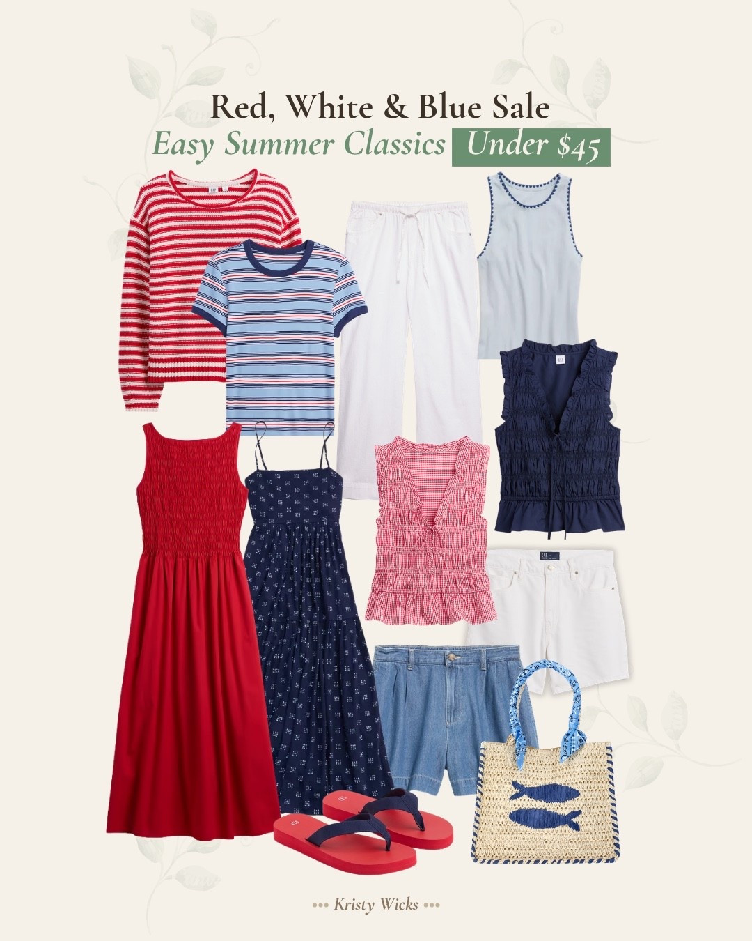 Red, White & Blue Sale! ❤️🤍💙
Under $45! 🎉

#LTKSaleAlert #LTKTravel #LTKSeasonal