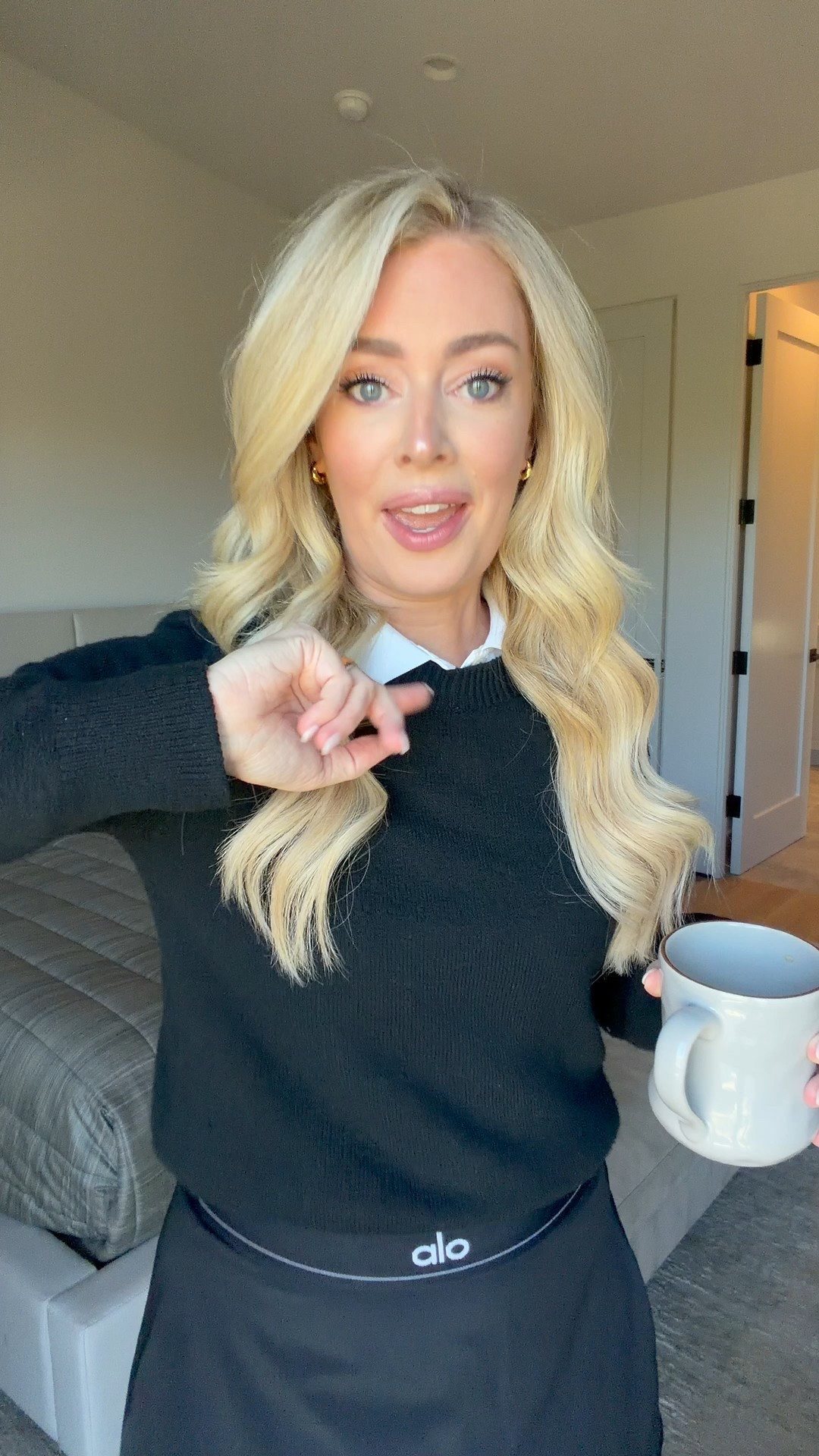 Wearing a small in sweater & a medium in shirt - sweater is true to size & I sized up one in the skirt 

Golf outfit, golf skirt, tennis skirt, tennis outfit, sweater, Amazon sweater

#LTKgrwm #LTKActive #LTKootd