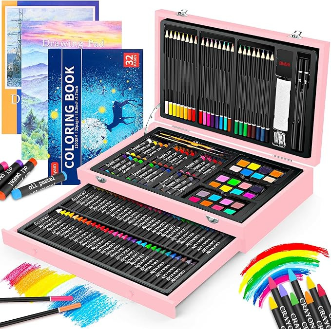 iBayam Christmas Gifts for Kids Adults Artist Teens Girls Boys Trendy Stuff, Art Supplies, 150-Pa... | Amazon (US)