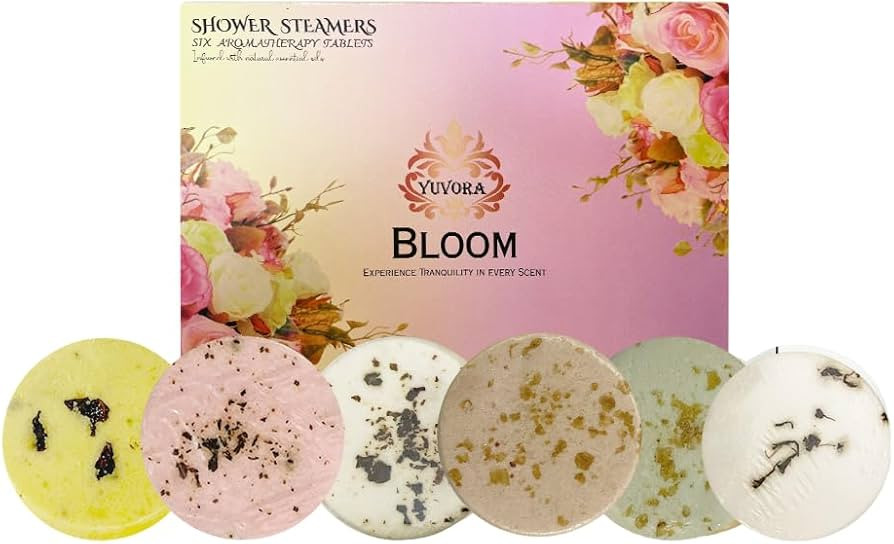 Transform Your Shower into a Spa with Yuvora Shower Steamers. 6 Amazing Scents to Soothe Your Sen... | Amazon (US)