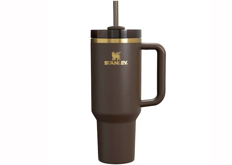 Stanley Chocolate Flowstate Quencher 40oz Tumbler Chocolate Gold | StockX
