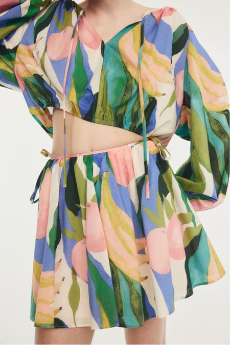 Colorful blouse and skirt matching set 

#LTKstyletip #LTKfindsunder50 #LTKSeasonal