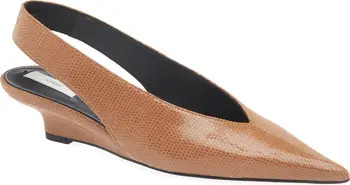 TOTEME Snakeskin Embossed Wedge Pump (Women) | Nordstrom | Nordstrom