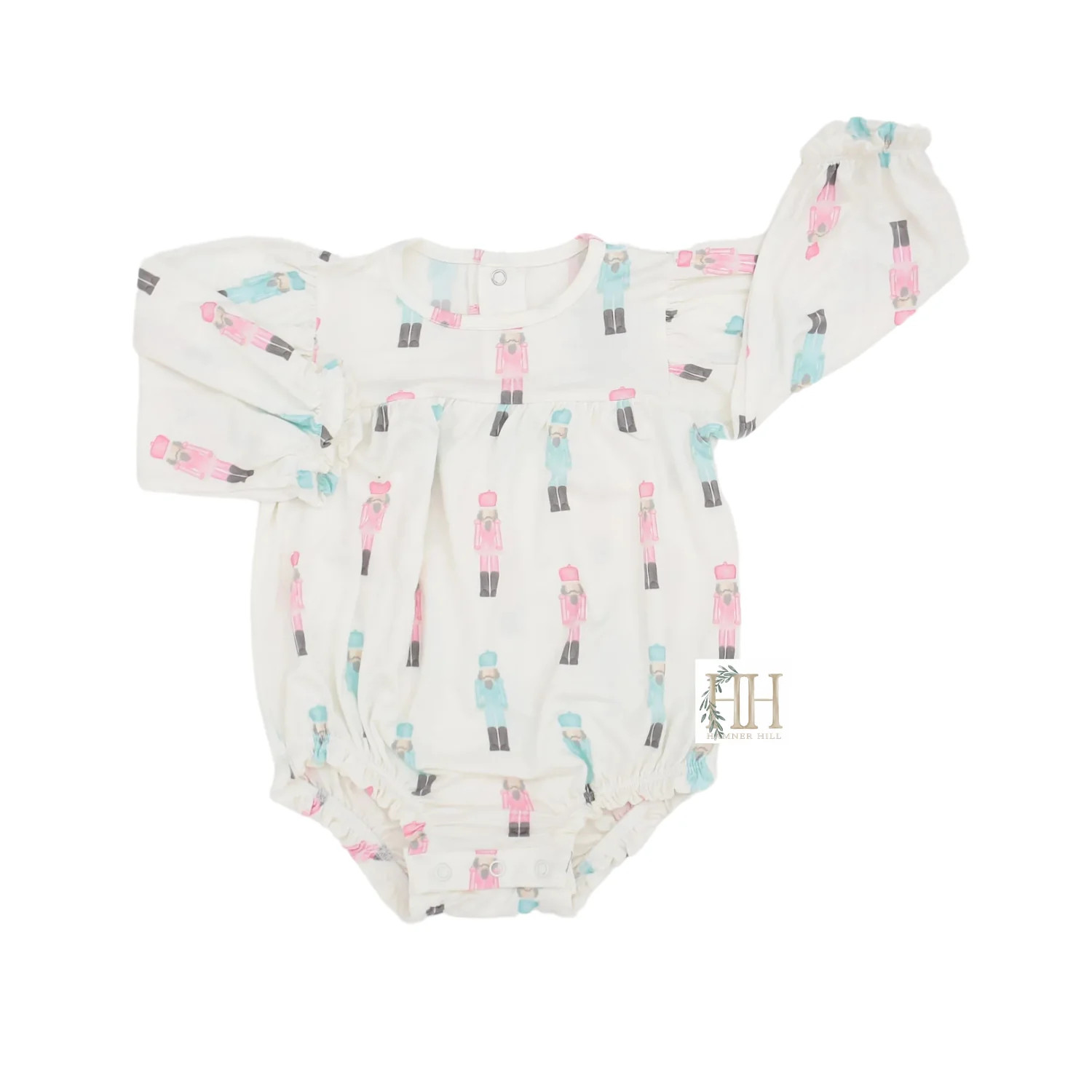 Pink and Teal Nutcracker Bubble | Hamner Hill