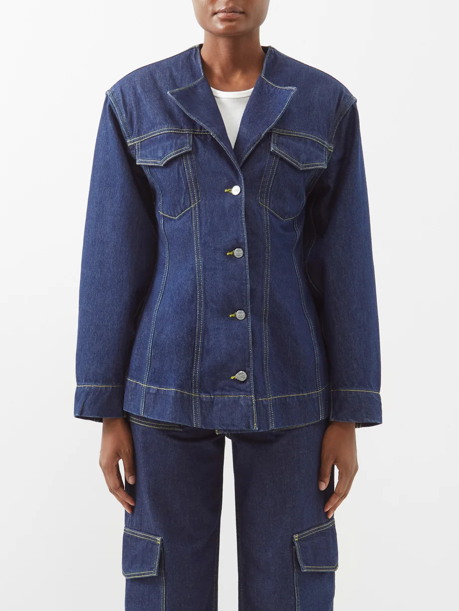 Structured denim jacket | Matches (UK)