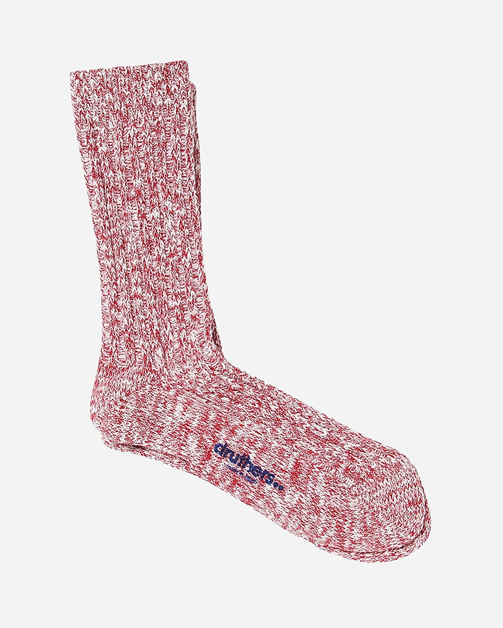 Druthers™ white slub crew socks | J. Crew US