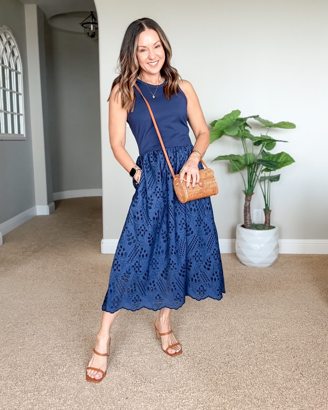 💥sale alert on this Amazon Spring Eyelet Dress 👗 

Perfect for your church, summer vacation, everyday & more! 💕
Lined & Available in lots of colors and they comfortable & flattering!💯

For reference I’m 5’1” 109lbs

#easterdress #eyeletdress
#springdresses #dresseswithsleeves #amazondress #vacationdress #petitefashion #petitestyle #amazonfashion #amazontryon #amazonstyle

#liketkit #LTKSaleAlert #LTKPetite #LTKFindsUnder50
