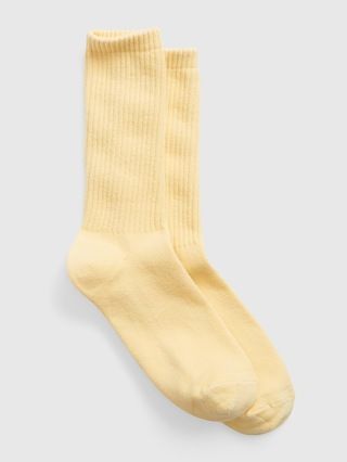 Organic Cotton Crew Socks | Gap (US)