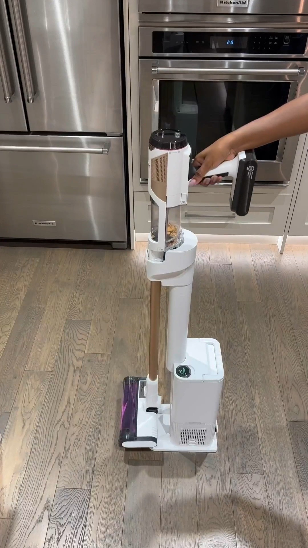 The mop/vacuum self cleans itself and the vacuum self empties 🎉

Please find links below!  ☺️

#LTKStyleTip #LTKSaleAlert #LTKHome