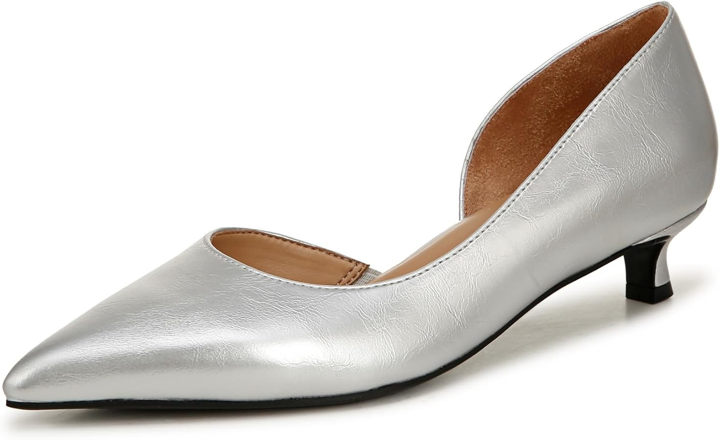 Naturalizer Womens Gallent Pointed Toe Kitten Heel Pump | Amazon (US)