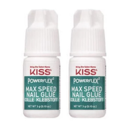 KISS Maximum Speed Nail Glue BK135 (2 piece) | Walmart (US)