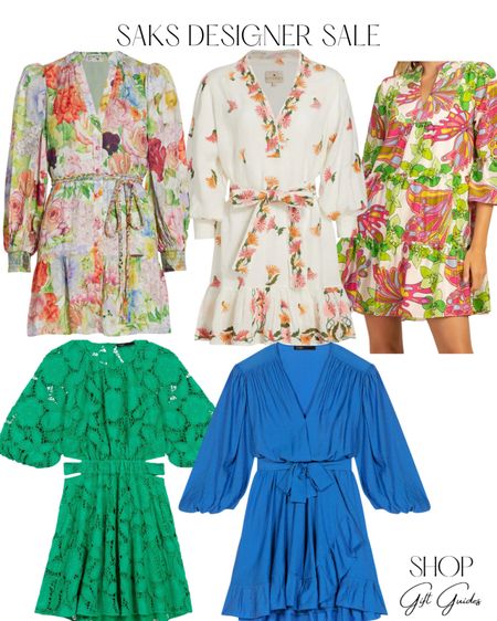 Saks designer sale 

Casual dresses, summer dresses, cocktail dresses 

#LTKsalealert #LTKstyletip #LTKcurves