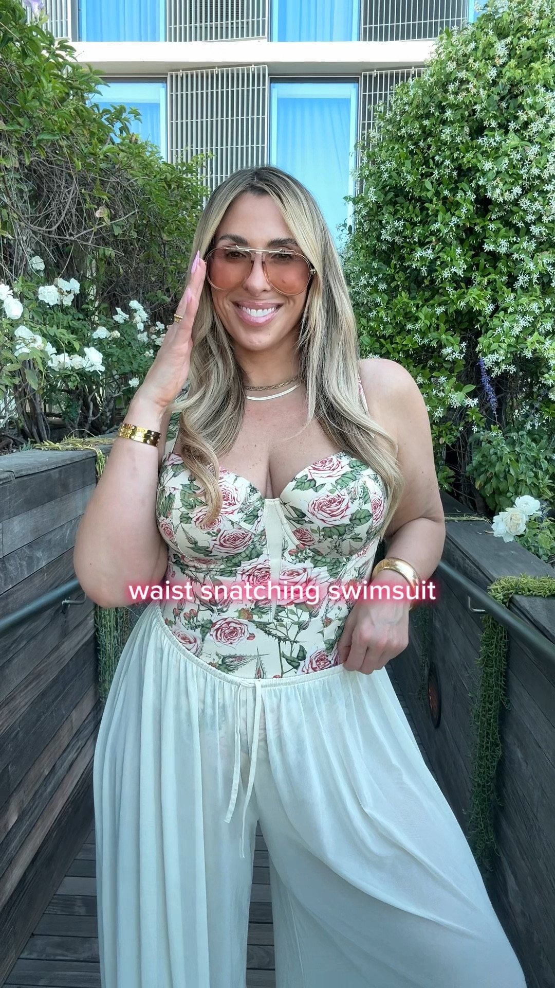 The most incredible shaping & waist cinch swimsuit with a corset in the back that really pulls in your waist. These are my favorite swimsuits ever & Worth the price.

I wear a size L in the reg/long torso cup DD. 

pants size down wearing L (drawstring waist) 

#LTKMidsize #LTKSwim #ta3

#LTKMidsize #LTKSwim

#LTKootd #LTKSwim #LTKMidsize