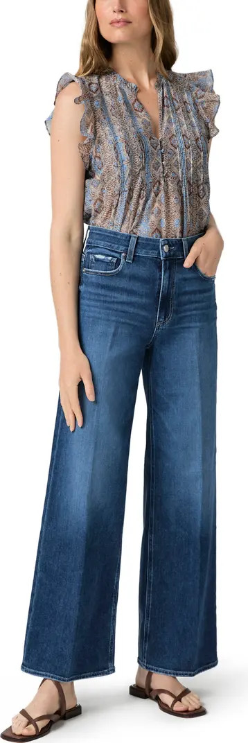 Anessa High Waist Wide Leg Jeans | Nordstrom