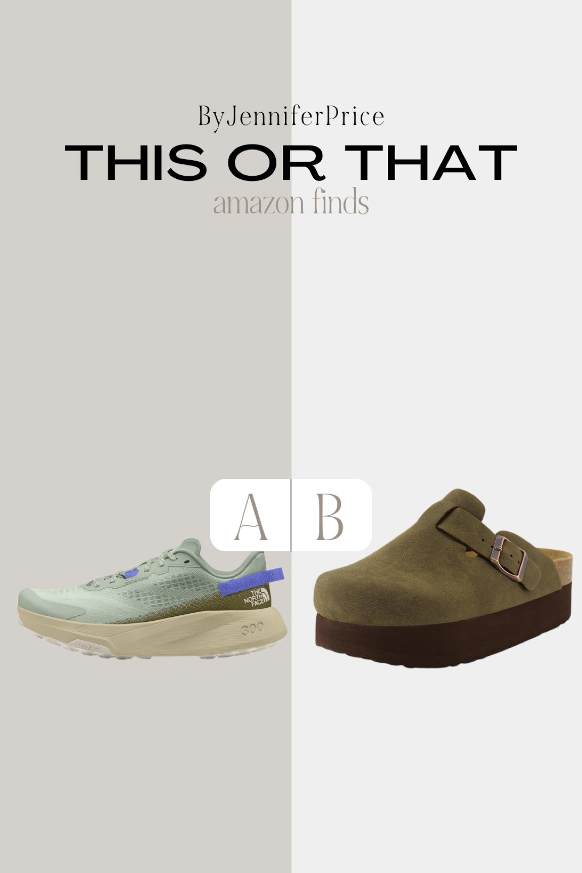 This or that: AMAZON FINDS

Casual outfit, outfit ideas, elegant style, minimal style, fashion inspo, neutral style, Amazon fashion, Amazon finds, ootd, basics, street style, neutral outfits, fall outfit, fall style, fall fashion, styling ideas, what to wear, chic style, outfit inspo, simple outfits, clogs, tennis shoes, sneakers 

#LTKFindsUnder100 #LTKShoeCrush #LTKStyleTip