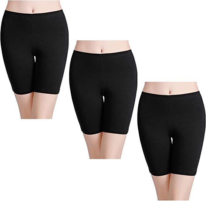 wirarpa Women's Anti Chafing Cotton Underwear Boy Shorts Bike Long Leg Multipack | Amazon (US)