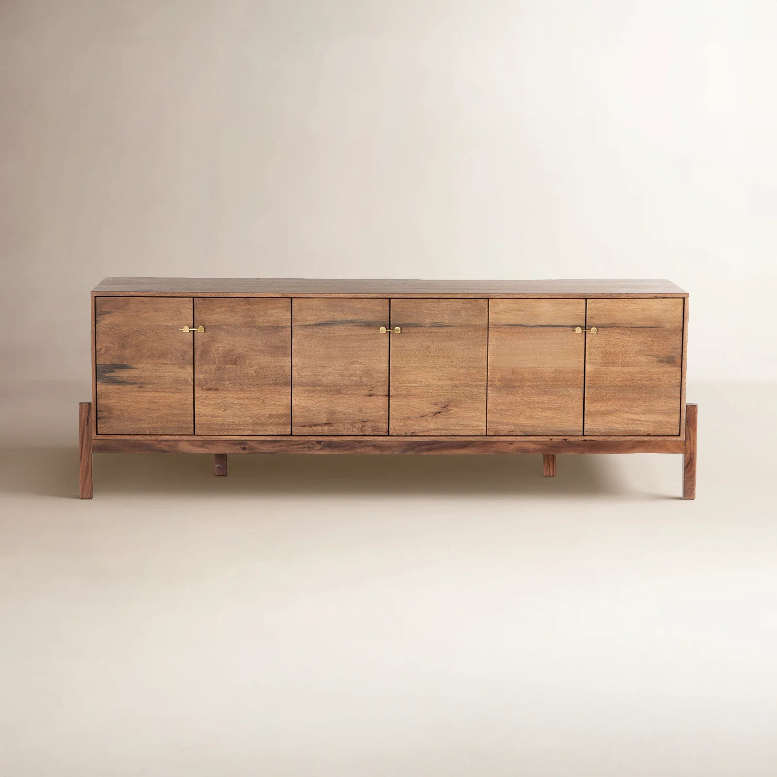 Jeanna Unfinished TV Stand for TVs up to 88" | Wayfair North America