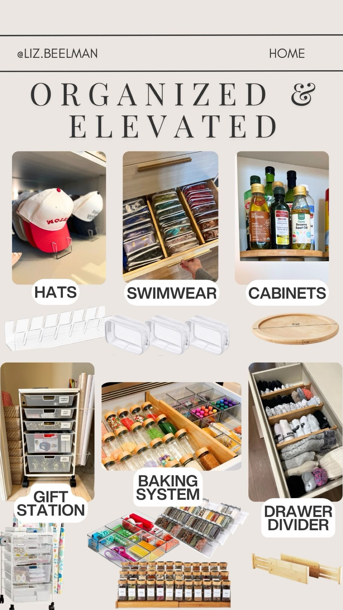 ORGANIZED & ELEVATED