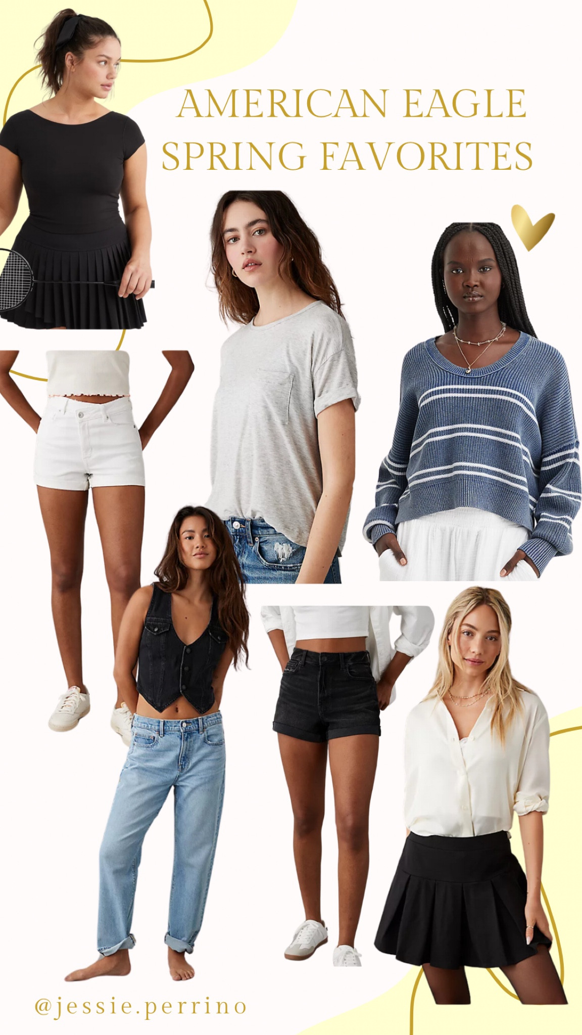 American Eagle Spring Favorites 

#LTKstyletip #LTKsalealert #LTKfindsunder50