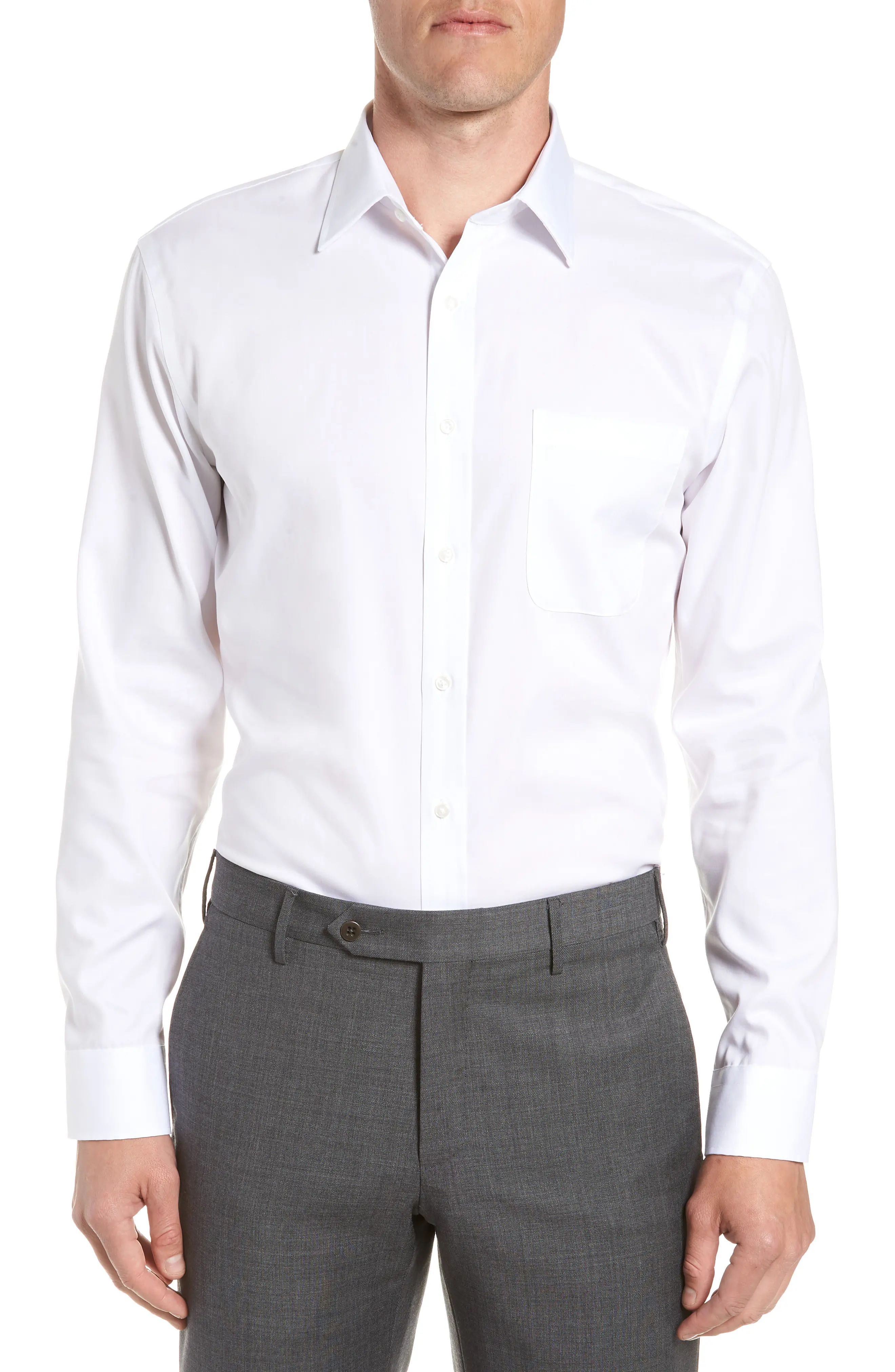 Nordstrom Men's Shop Trim Fit Non-Iron Dress Shirt | Nordstrom