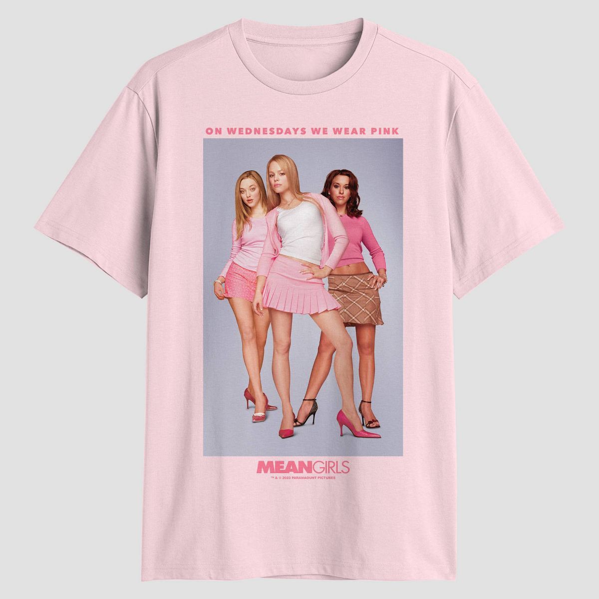Men's Nickelodeon Mean Girls Short Sleeve Graphic T-Shirt - Pink | Target