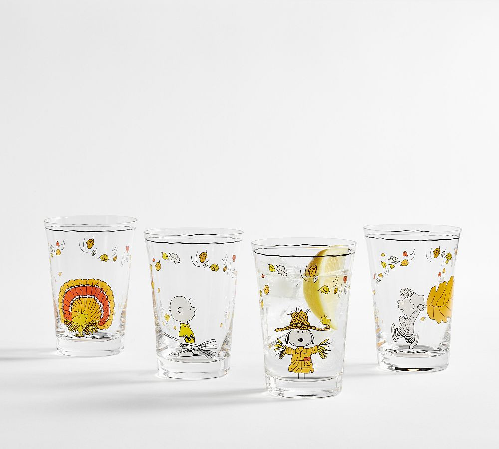 Peanuts™ Tumblers - Set of 4 | Pottery Barn (US)