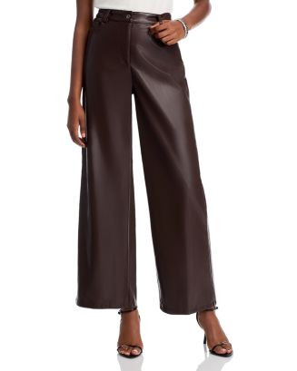 Adler Faux Leather Pants | Bloomingdale's (US)