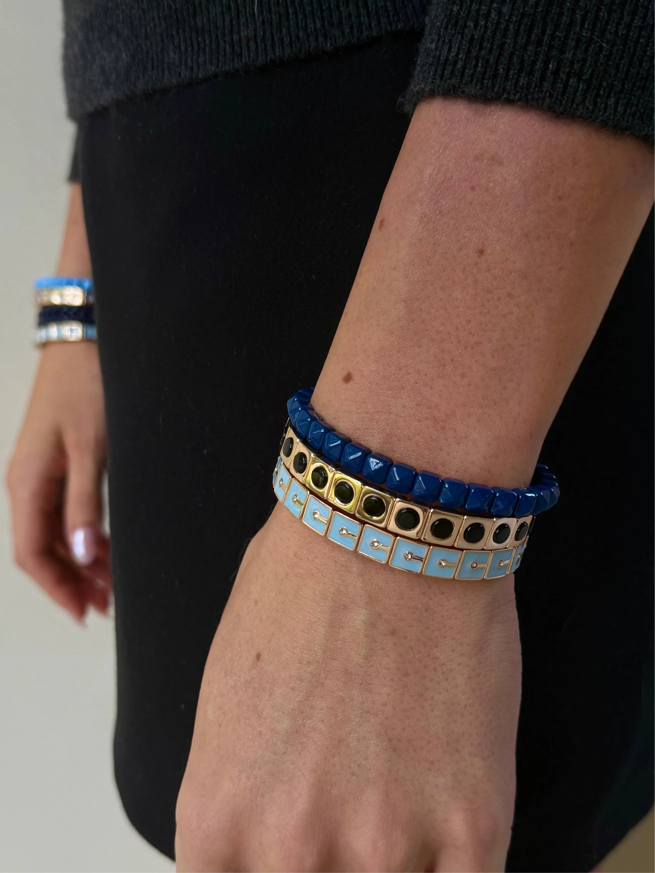 The Color Studded Bracelet | La Lumiere NY