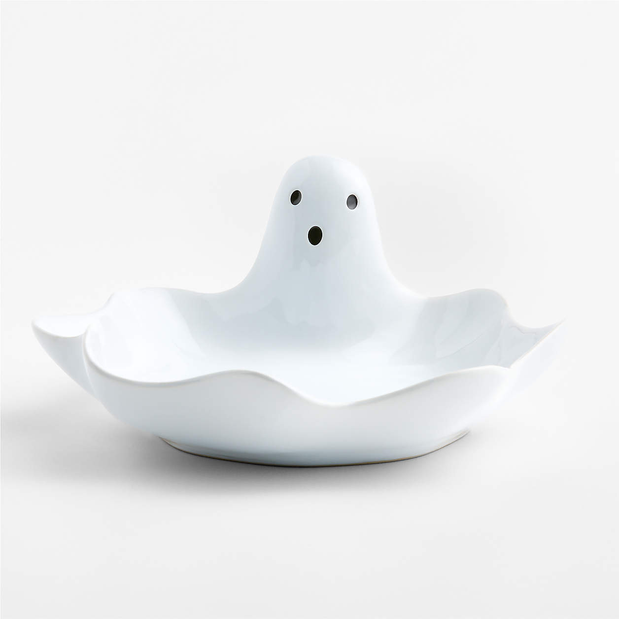 Ghost Stoneware Candy Bowl + Reviews | Crate & Barrel | Crate & Barrel