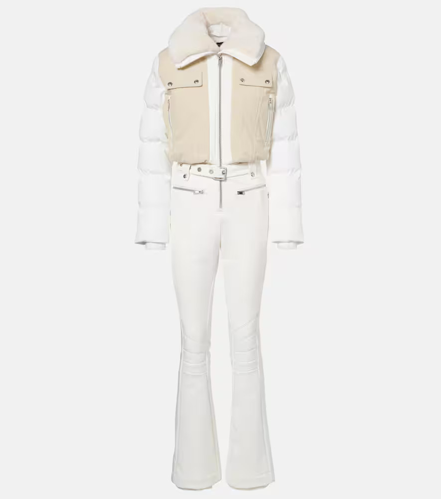 Fusalp Karei corduroy-trimmed ski suit | Mytheresa (US/CA)
