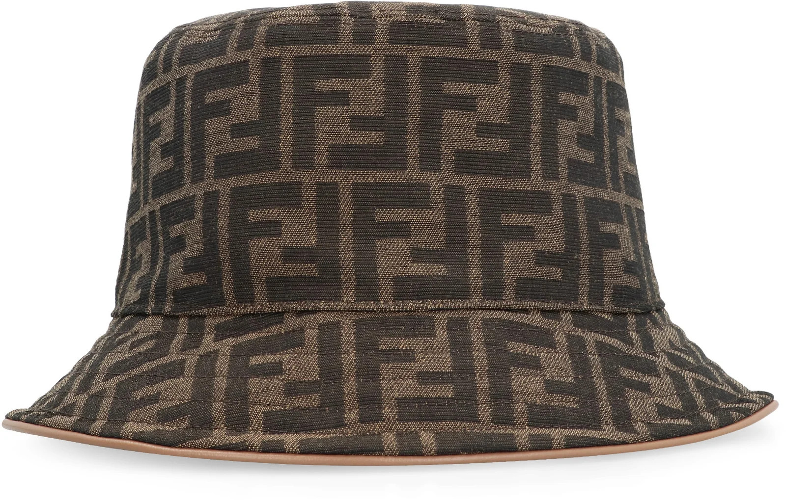 Fendi FF Jacquard Bucket Hat | Cettire Global