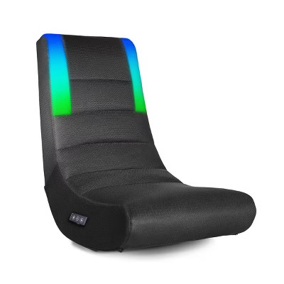 X Rocker Gaming Chair with Built-in Lighting Black: Armless, Interactive Rocker for Teens, No Ass... | Target