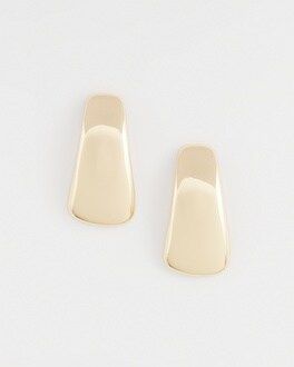 Curved Gold Tone Earrings | Chico's