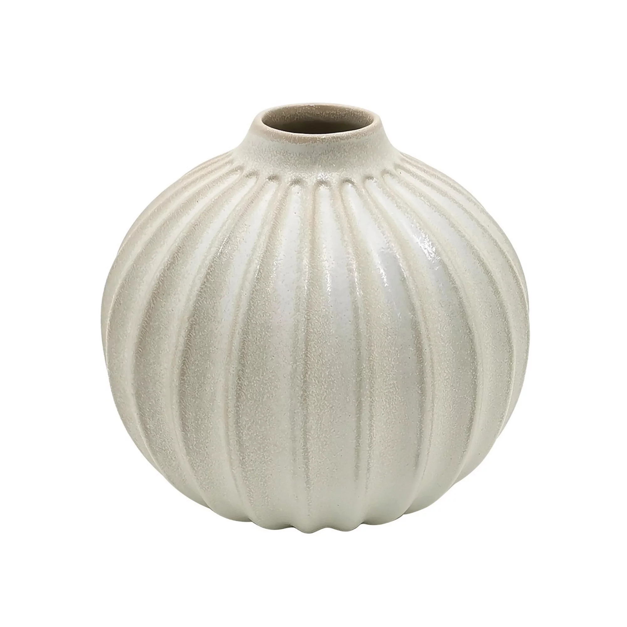 Everyday Decor Small Round Fluted Vase Table Decor | Kohl's
