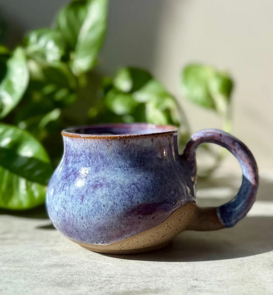 Lavender Morning Ceramic Mug, Coffee Mug - Etsy | Etsy (US)