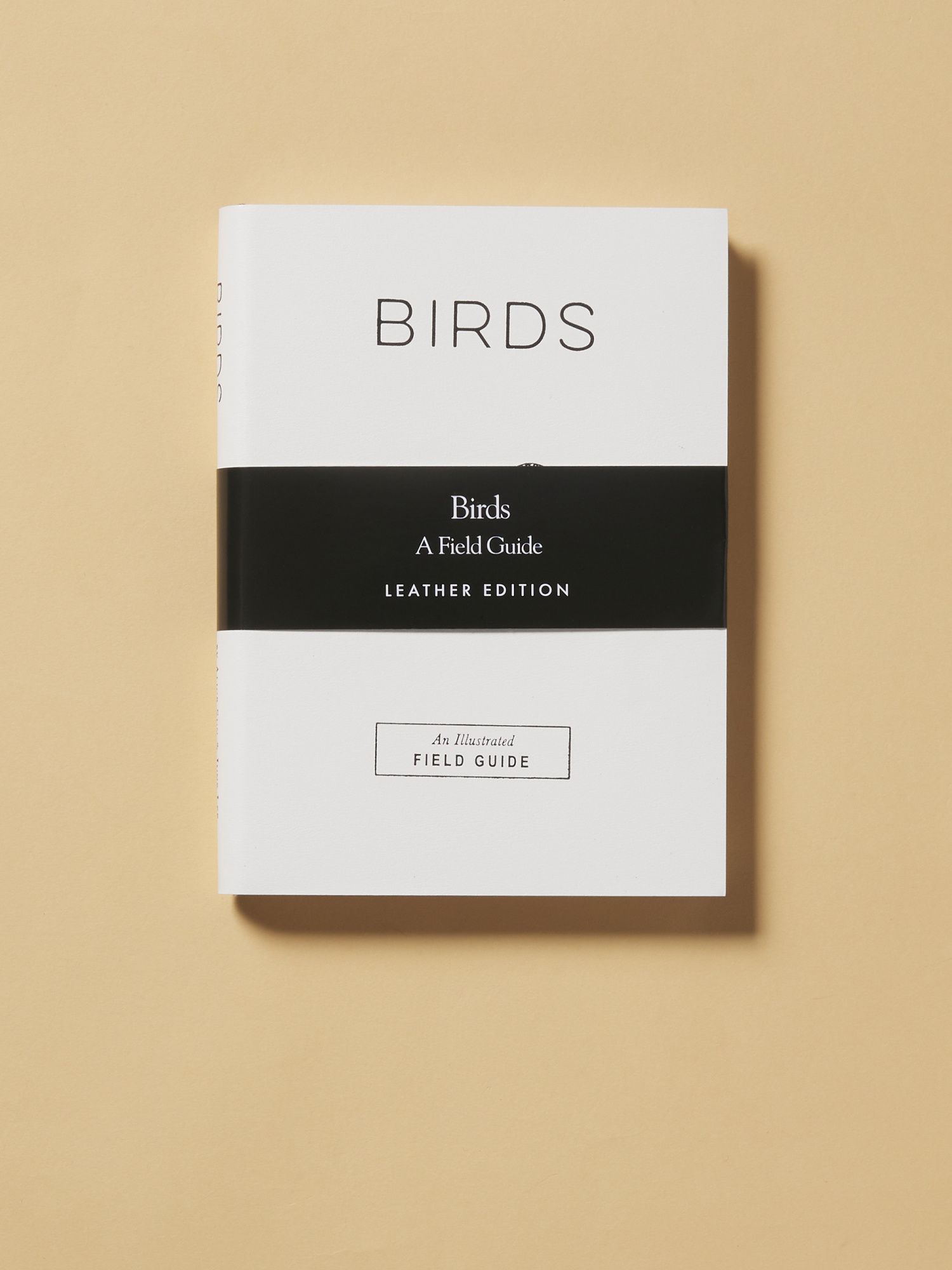 Leather Bound Birds Illustrated Field Guide Coffee Table Book | HomeGoods