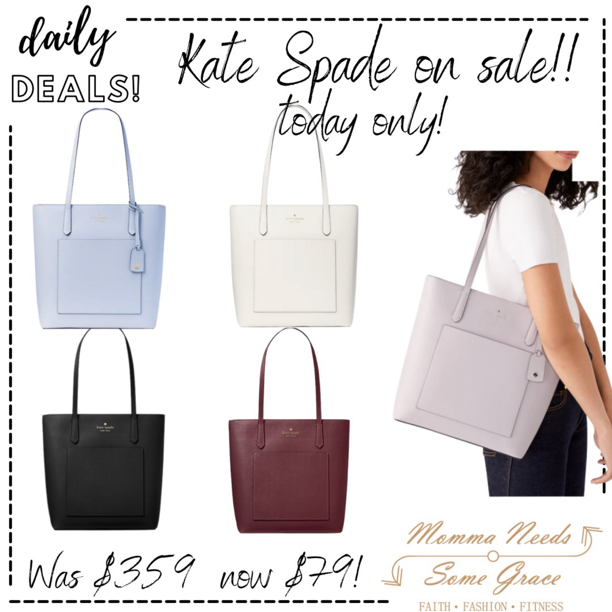 Kate Spade Daily Leather Tote